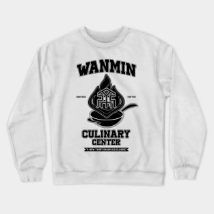 Genshin Impact Wanmin Culinary Center- Black Crewneck Sweatshirt